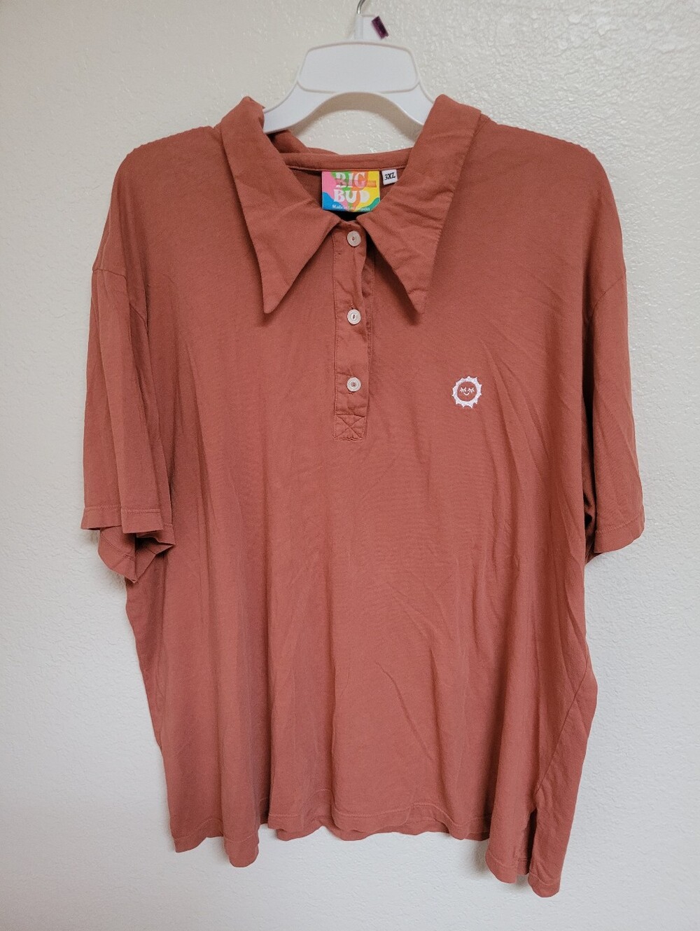 Big Bud Press Rustic Terracotta Polo Shirt